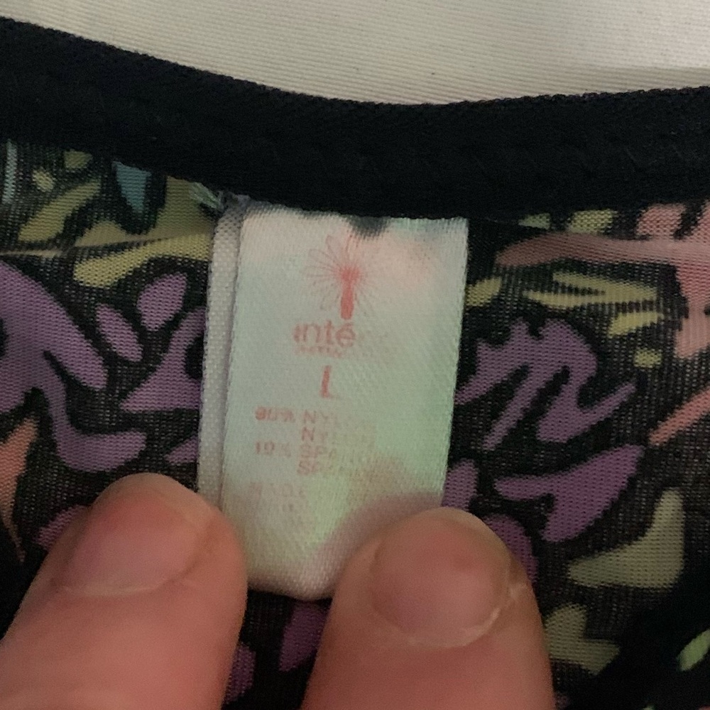 Multicolor Patterned Slip Dress - image 4